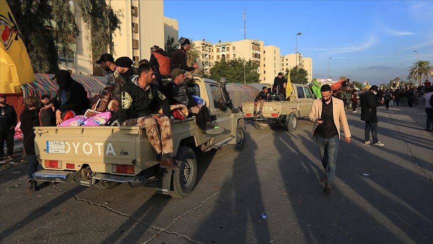 Irak'taki Hizbullah Tugayları'ndan ABD elçiliği önünden 'şartlı' çekildikleri iddiası