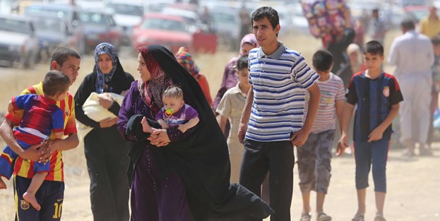 Irak'taki mülteci sayısı yürek burkuyor