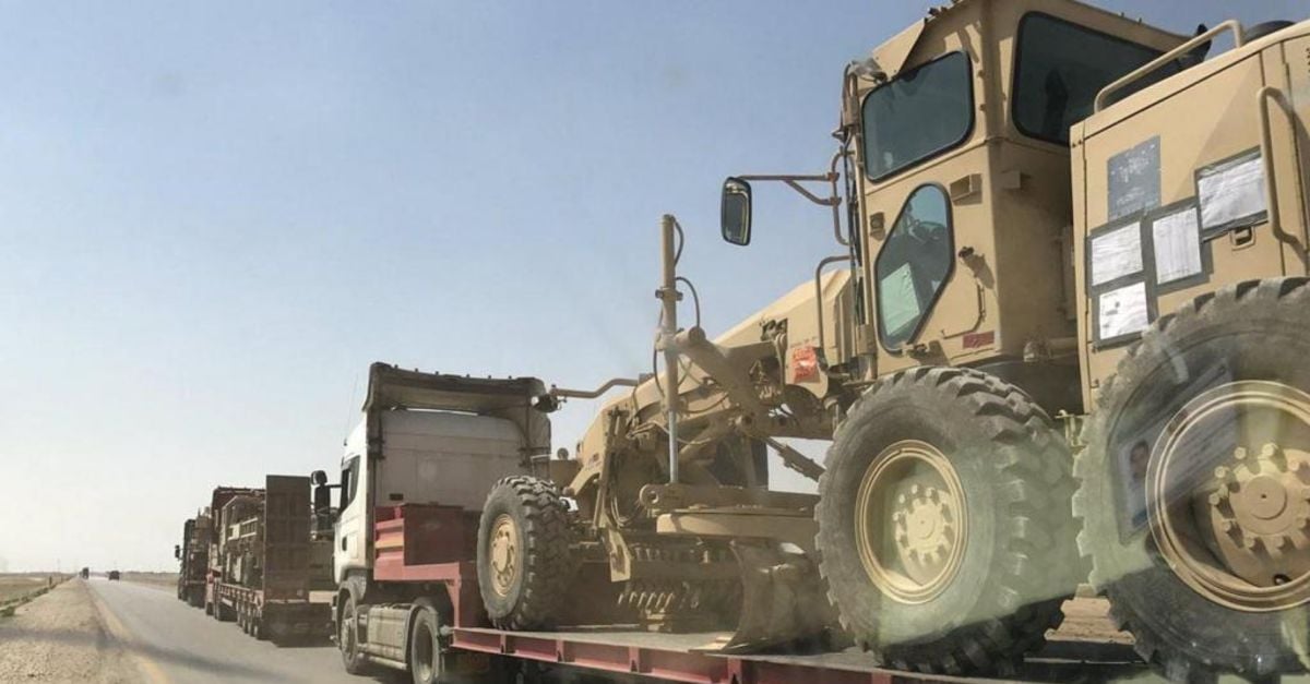 Irak'tan Deyrizor'a 200 TIR'lık sevkiyat!
