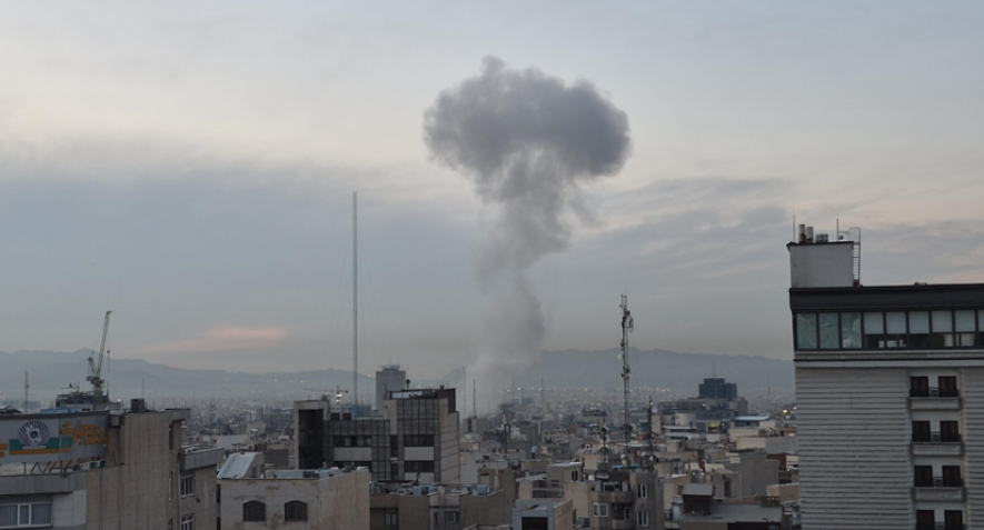 İran basını duyurdu: Tahran’daki ‘ABD’nin casusluk yuvası’ vuruldu