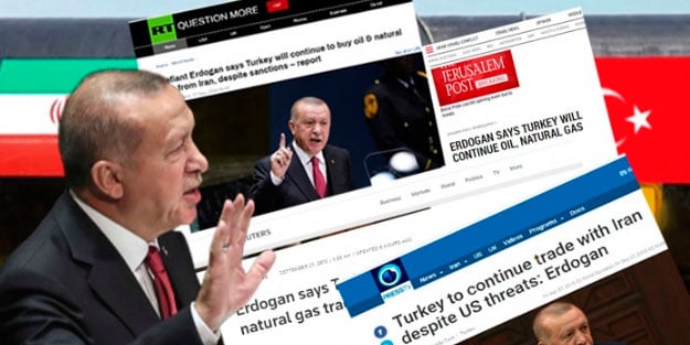 İran çıkışını dünyaya böyle duyurdular: Erdoğan meydan okudu!