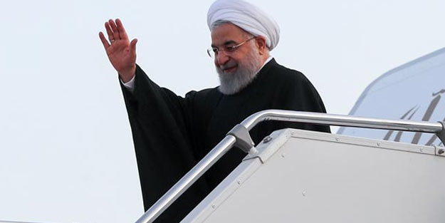 İran Cumhurbaşkanı Ruhani Türkiye'de!