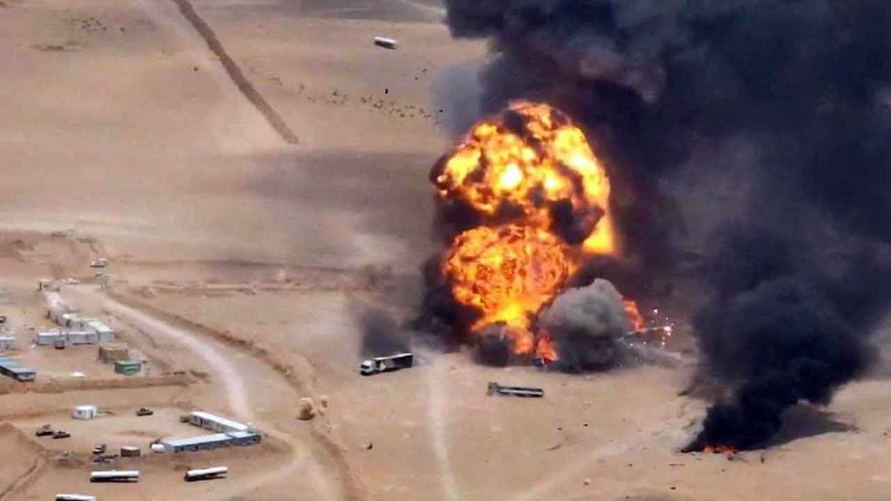 İran destekli Husiler Suudi Arabistan’ın petrol tesisini ve hava üssünü balistik füzelerle hedef aldı!