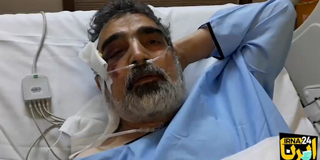 İran Nükleer Enerji Kurumu Sözcüsü hasta yatağından seslendi: Saldırılar karşısında direneceğiz!