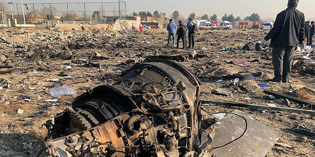 İran resmen duyurdu: Uçak füzeyle düşürüldü