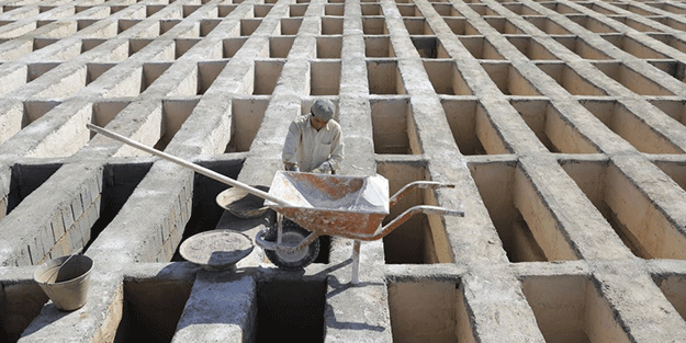 İran şokta! Dünya bu kareyi konuşuyor... Devasa bir mezarlık yaptılar