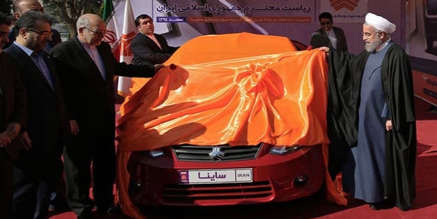 İran yerli otomobilini tanıttı