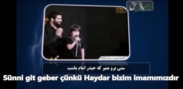 İran'da peygamber eşine lanet töreni!