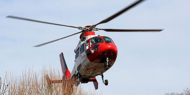 İran'da ambulans helikopter düştü! 5 ölü