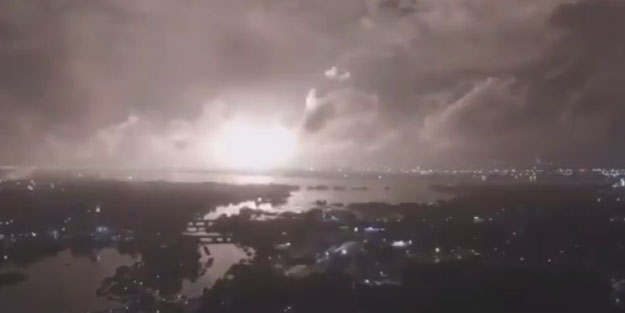 İran'da büyük bir patlama meydana geldi