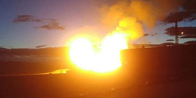 İran'da doğal gaz boru hattı patladı