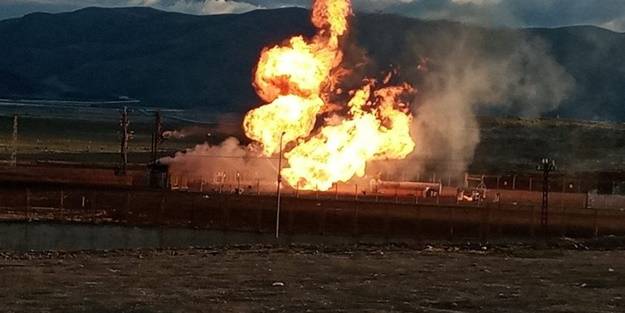 İran'da doğal gaz boru hattında patlama