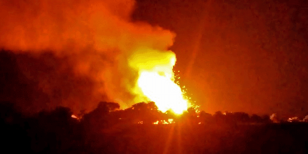 İran'da doğal gaz ve petrol boru hattında patlama