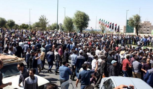 İran'da işçi protestolarına ilişkin 42 işçiye hapis cezası