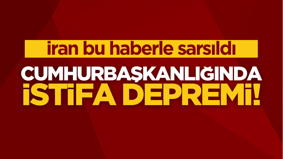 İran’da istifa depremi: Cumhurbaşkanı yardımcısı istifa etti