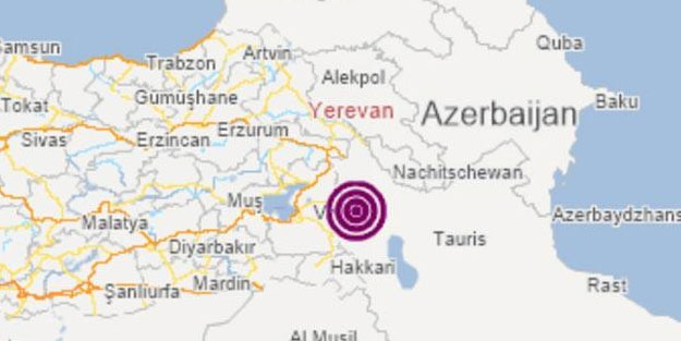 İran'da korkutan deprem