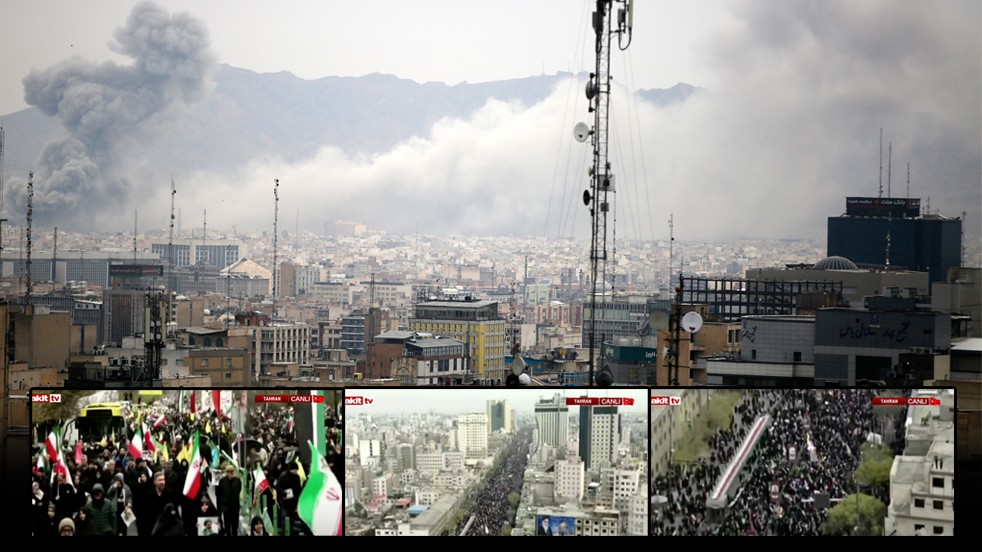 İran’da miting alanı bölgesinde art arda patlamalar meydana geldi