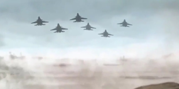 İran'ın saldırıdan önce televizyonlarda yayınladığı video ortaya çıktı