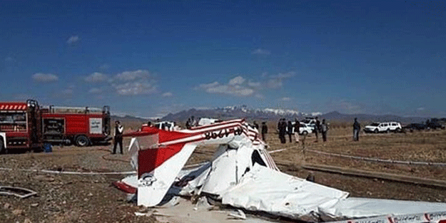 İran'da uçak düştü! Ölüler var