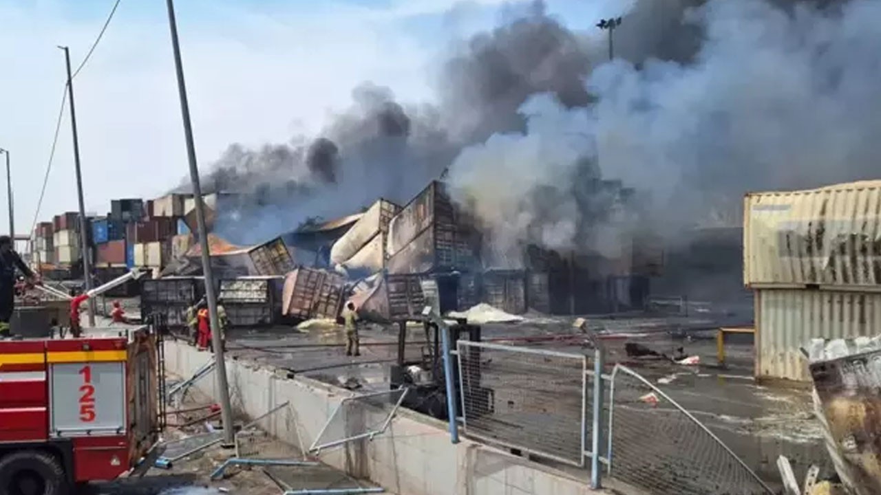 İran'daki liman patlamasında bilanço ağırlaşıyor ölü sayısı yükseldi!