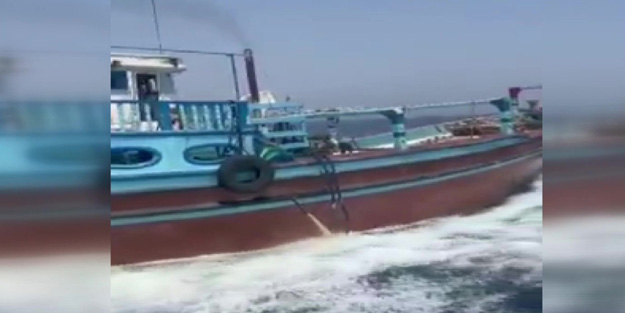 İran'dan Basra Körfezi'nde şüpheli gemiye operasyon!