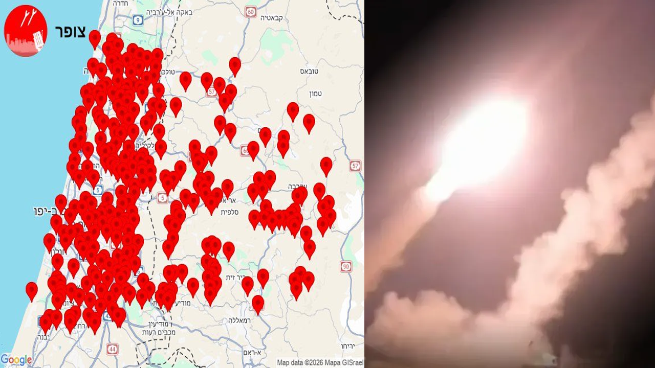 İran'dan siyonistlere gece sürprizi... 3 saat aralıksız füze yağmuru!