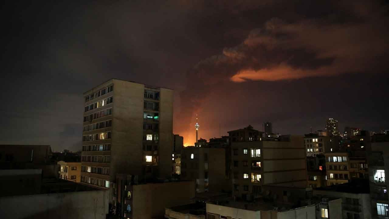 İran'ın başkenti Tahran'da patlama