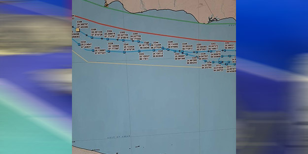 İran'ın düşürdüğü İHA’nın uçuş haritası ortaya çıktı