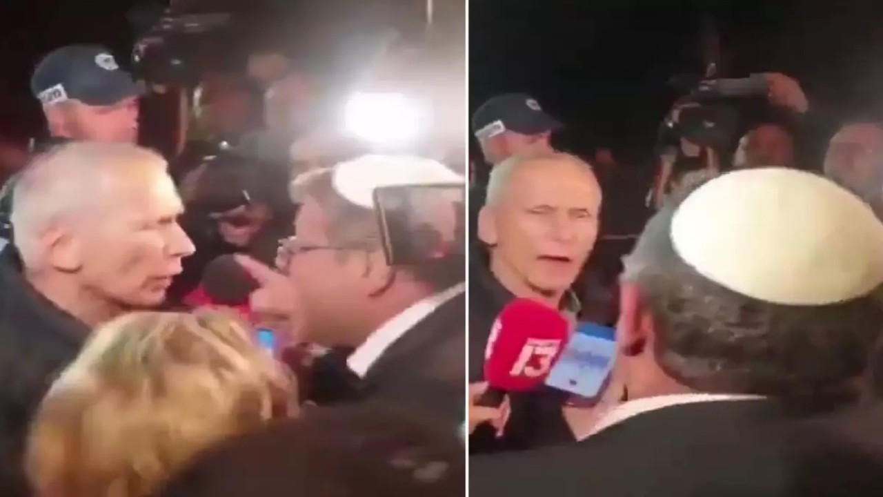 İran’ın füzeleri kabineyi de vurdu! İki siyonist bakan, herkesin gözü önünde böyle birbirine girdi