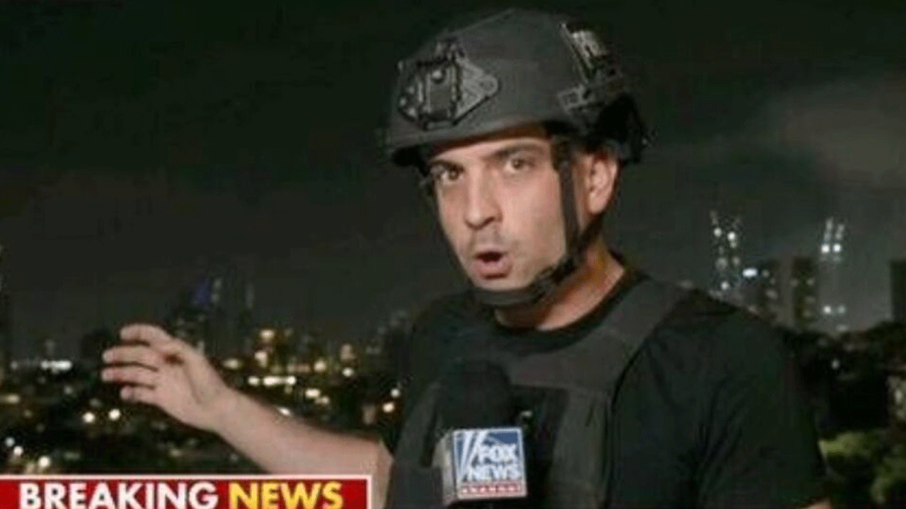 İran’ın füzesi aklını başından aldı: Fox muhabiri canlı yayını bırakıp koşarak kaçtı!