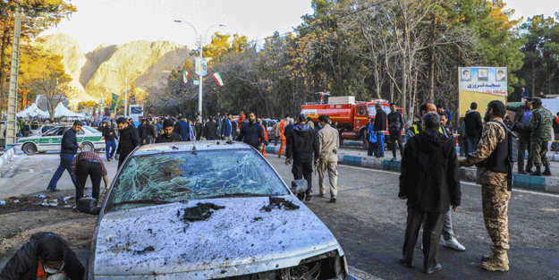 İran'ın güneydoğusunda bir araca düzenlenen SİHA saldırısında 2 kişi öldürüldü