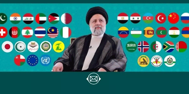 İran'ın teşekkür mesajında kullandığı Türk bayrağı gündem oldu! Herkes hata dedi ama...