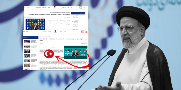 İran'ın 'Türk bayrağı' çelişkisi: Farsça Türkiye'yi görmezden gelip İngilizce arayüze Osmanlı bayrağını koydular