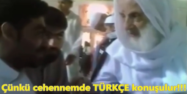 İran'lı Ayetullah: Türkçe cehennem dilidir! (video)