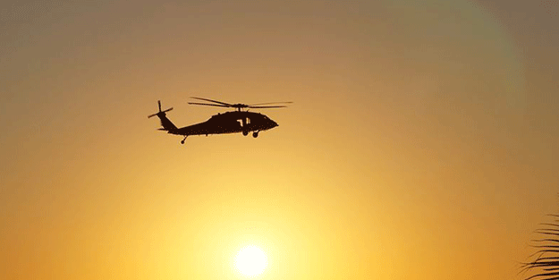 İranlı grup helikopter vurdu! Ölüler var