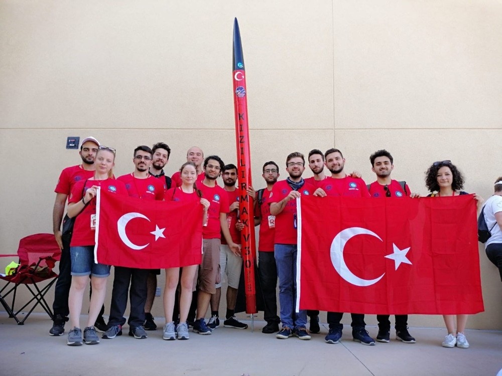 IREC Roket Yarışması’nda “En İyi Takım Ruhu” ödülü Samsun Roket Takımı’nın 