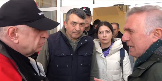 Irkçı Özdağ ile AK Partili Babuşçu karşılaştı, tartışma çıktı!