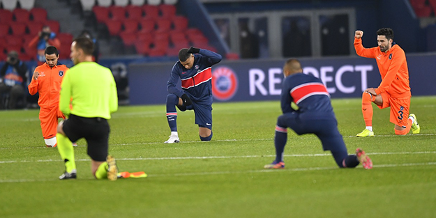 Irkçılığın yaşandığı PSG - Başakşehir maçı böyle başladı