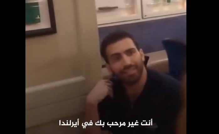 İrlanda’da İsrailli askere restoran kapısı kapandı! Bizden hâlâ ses yok!