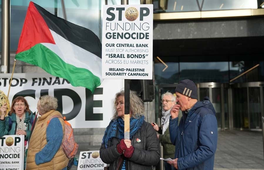 İrlanda'da soykırım protestosu: Durdurun çağrısı!