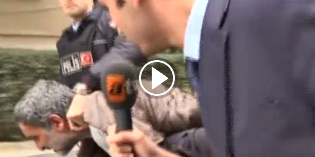 Irmak'ın katilinin stüdyodan alındığı anlar