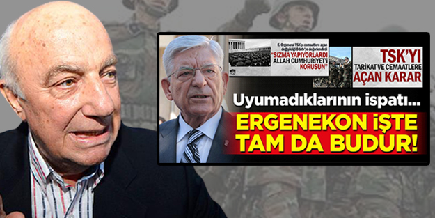 'İrtica' maddesi telaşlandırdı! Darbeci Çetin Doğan da kafayı çıkardı!