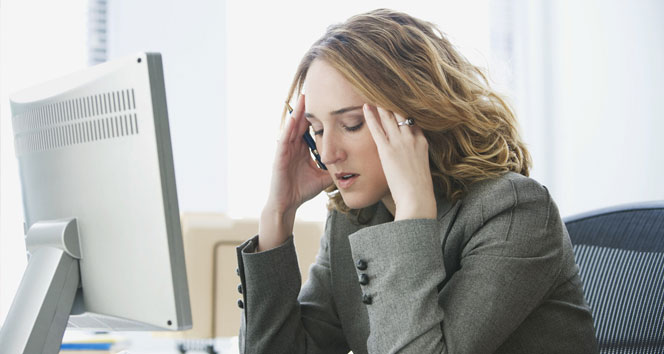 İş hayatında stres fıtık yapıyor