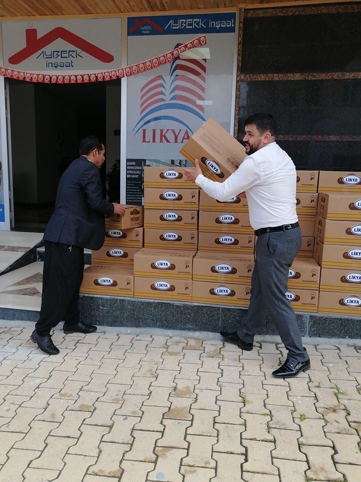 İş insanından köylülere Ramazan yardımı 