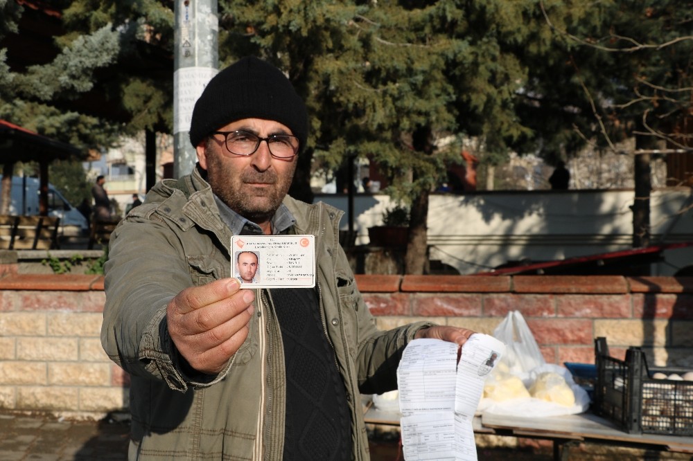 İş kazası mağduru şahıs, çocuklarının eğitimi için yumurta, tereyağı satıyor 