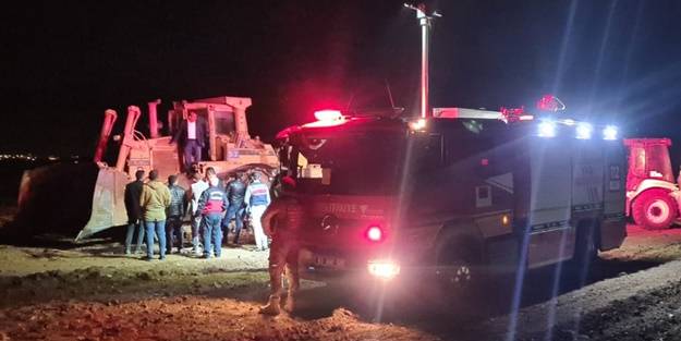 İş makinesinin altında kalan kişi hayatını kaybetti