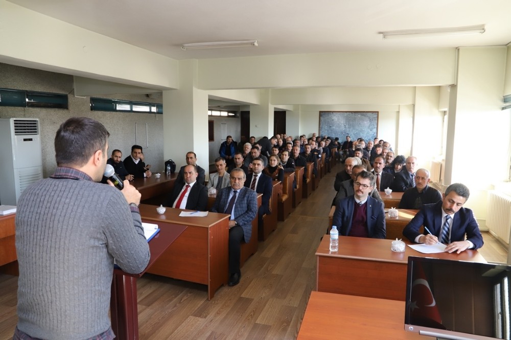 “İş Sağlığı ve Güvenliği” bilgilendirme toplantısı yapıldı 