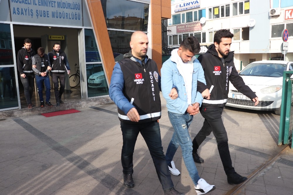 İş yeri hırsızları tutuklandı 