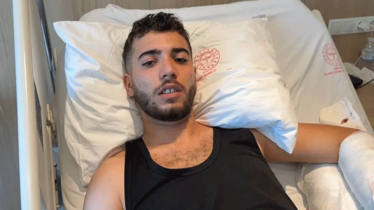 İş yerinde az kalsın ölüyordu! Vücudu parçalandı!