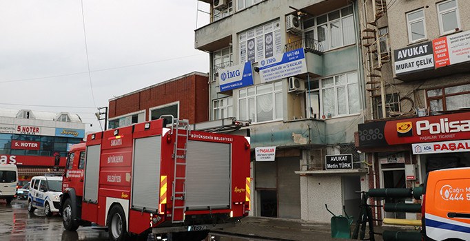 İş yerinde piknik tüpü patladı: 2 yaralı